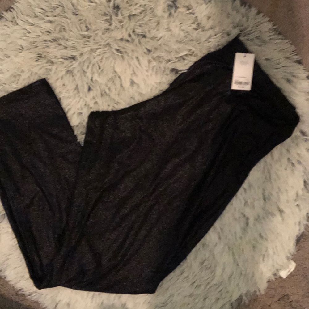 NWT black glittery leggings